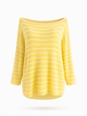 Goodnight Macaroon Loose Knit Boatneck Women's Summer Sweater OS